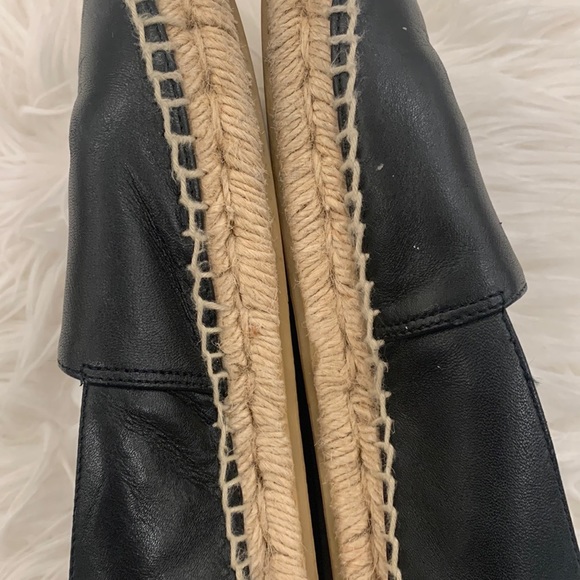 Kenzo Leather Tiger Black Flat Espadrilles - Picture 9 of 16